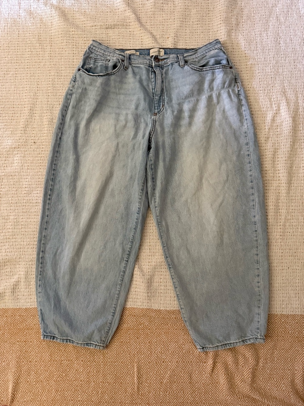 Universal Thread Light Blue Balloon Jeans Size 16 Cotton